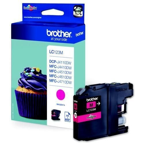 Brother Tinte LC-123M *magenta*