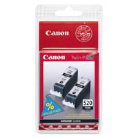 Canon Tinte PGI-520BK *schwarz* Twin Pack