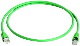 Telegärtner Patchkabel CAT6A, 0.25m, Grün, 500MHz, S-STP(S/