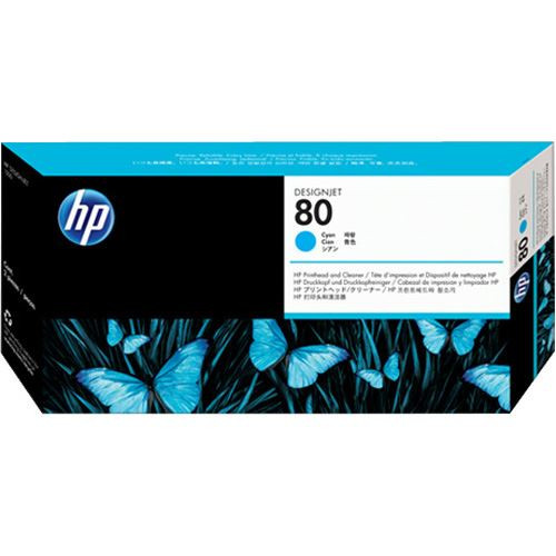 HP DesignJet Zubehör Druckkopf 80 *cyan*