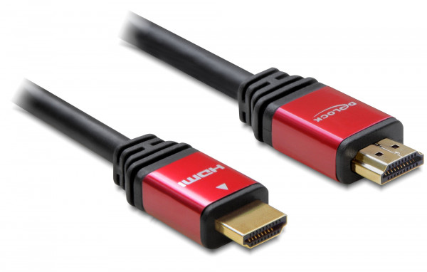 DeLock Kabel High Speed HDMI mit Ethernet A (St) - A (St) flach 3,0 m