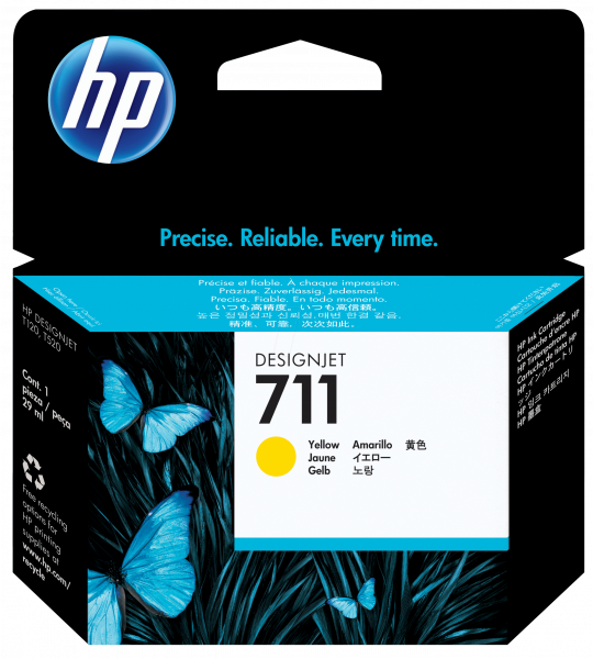 HP Tinte 711 *gelb*