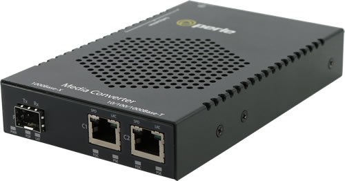 Perle Media Converter S-1110DHP-SFP-XT