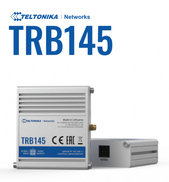 Teltonika · Gateway · TRB145 · LTE CAT4 RS485