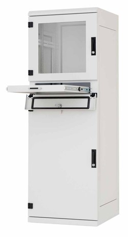 Triton 19"Schrank 37HE, B600/T 600, Lichtgrau, Industri IP54