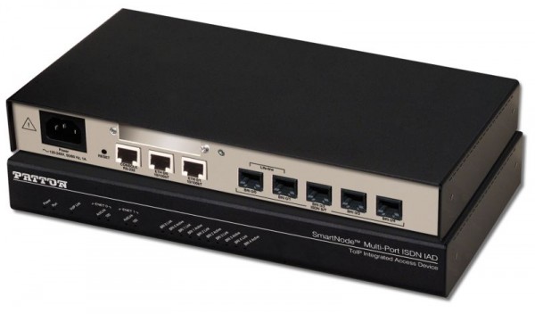 Patton SmartNode 4658, 5 BRI VoIP ADSL2+ IAD, Annex A & B