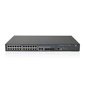 HP Switch 100Mbit, 24xTP, 1000Mbit, 2xSFP, 2xTP/SFP-Slot, 36