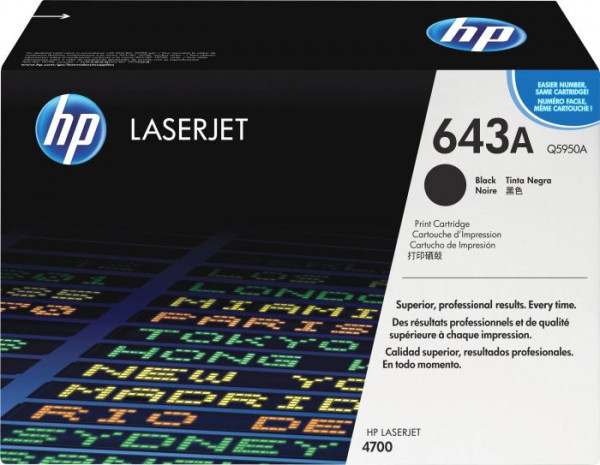 HP Toner 643A *schwarz*