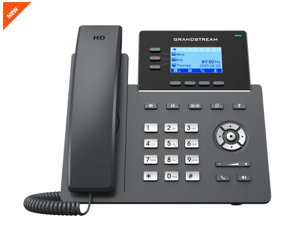 Grandstream SIP GRP-2603P Carrier-Grade IP-Phone (with POE)