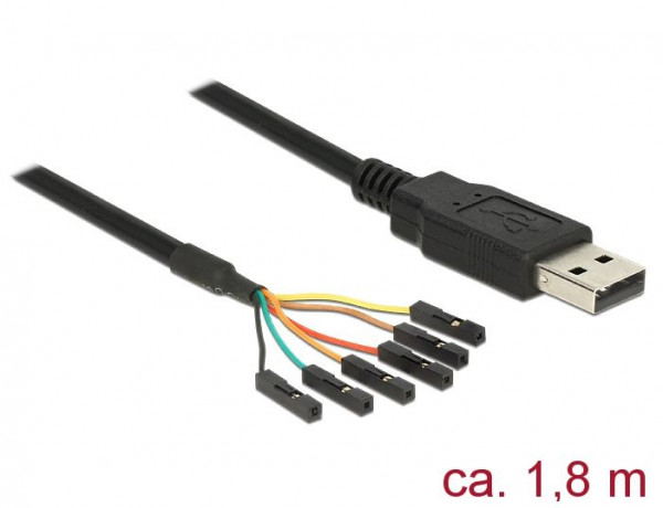 DeLock USB 2.0 Pin Header Buchse > 1 x USB 2.0 Buchse