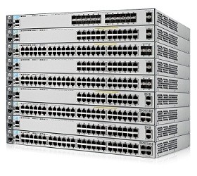 HP Switch 1000Mbit, 48xTP + 4xSFP/SFP+-Slot, stackable, 3800