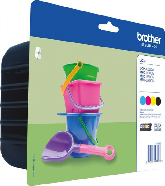 Brother Tinte LC-221 *Value Pack*