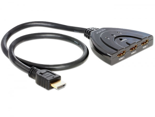 DeLock HDMI 1.3 Splitter 3 in > 1 out oder 1 in > 3 out