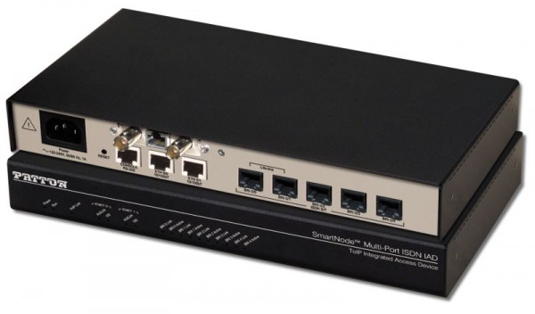 Patton SmartNode 4658, 5 BRI VoIP IAD, X.21