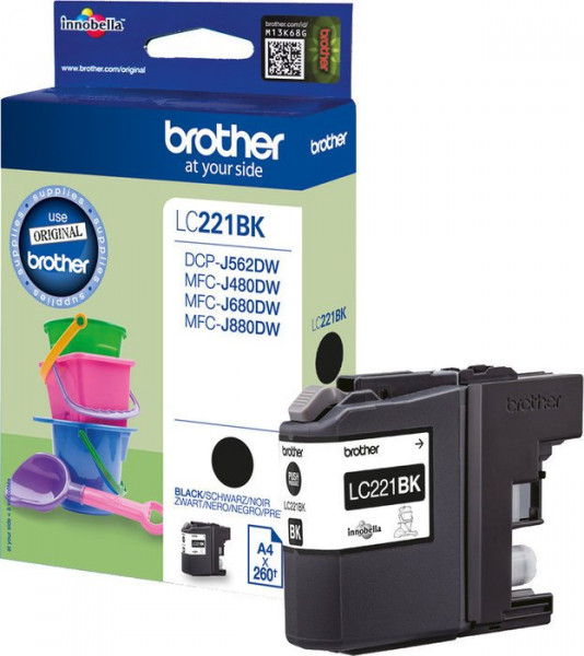 Brother Tinte LC-221BK *schwarz*