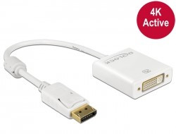 Delock VGA Adapter Displayport St > DVI 24+5 Buchse aktiv 4K