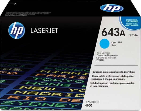 HP Toner 643A *cyan*