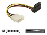 DeLock Kabel Power SATA HDD 90 Grad U->4pin/St Met