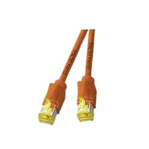 Patchkabel RJ45, CAT6A 900Mhz, 5m orange, S-STP(S/FTP), ND