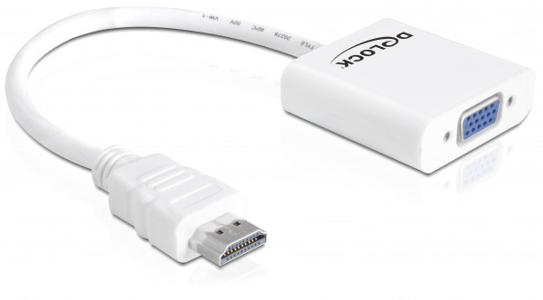 Delock Adapter HDMI A (St) > VGA (Bu)