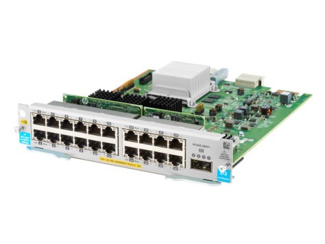 HP Switch Modul, ZL-Serie, 10-1000Mbit 20xTP + 1xQSFP-Slot, POE+, v3 zl2,