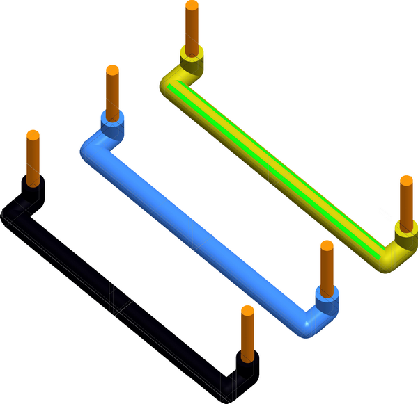 TEM Serie Modul Sets LINK WIRE SET3x2,5mm2 2M 3x10/