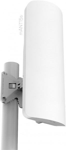 MikroTik mANT 15s 5GHz 120 degree 15dBi 2X2 MIMO Dual Polarization Sector Antenna, 2xRP-SMA connecto