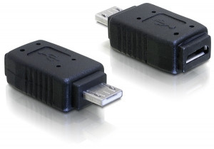 DeLock Adapter USB micro-A+B Buchse zu USB micro A-Stecker