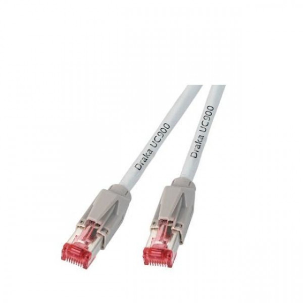 Patchkabel RJ45, CAT6A 900Mhz, 1.5m weiss, S-STP(S/FTP), ND-UC900+TM21