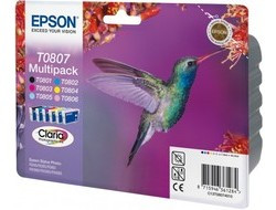 Epson Tinte C13T08074011 *6-FARBEN SET*