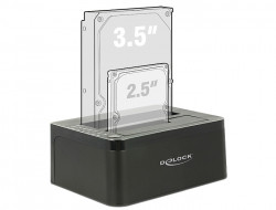 Dockingstation 6,4cm (2,5") & 8,9cm (3,5") SATA - USB 3.0 *DeLock*