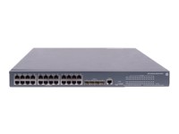 HP Switch 1000Mbit, 24xTP + 4xSFP-Slot, 5120-24G-POE+-SI,