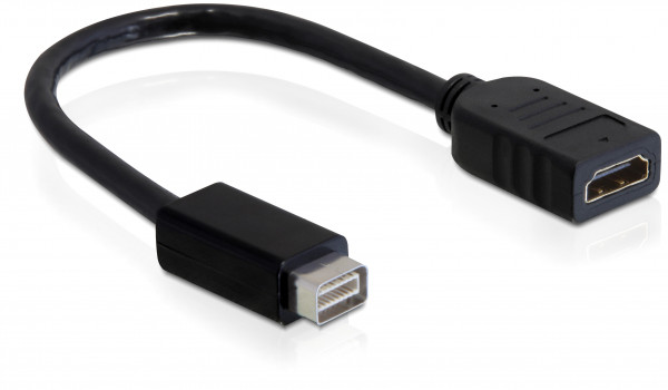 Kabel mini DVI HDMI 19 Pin ST/BU 0,2m *DeLock*