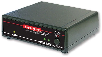 Beyertone musiphone mp3 LAN PoE