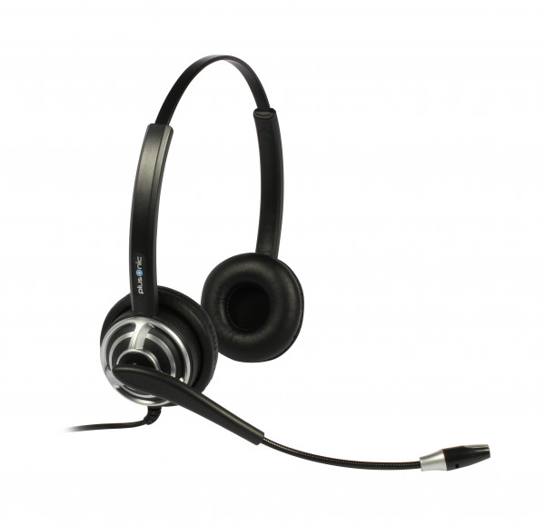 Plusonic Headset 8.2MS binaural, NC, Wideband USB