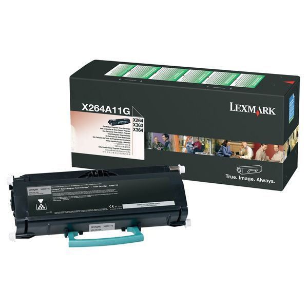 LEXMARK Toner X264A11G *schwarz*