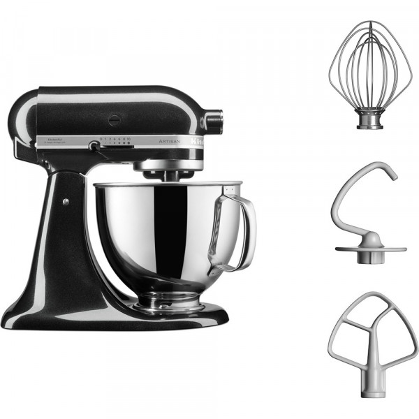 KitchenAid Küchenmaschine 300W - 5KSM125EOB Artisan *schwarz*