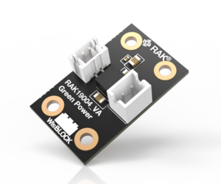 RAK Wireless · LoRa · WisBlock · Power · Green Power Module · RAK19004