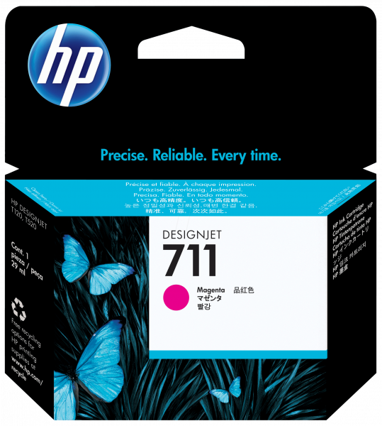 HP Tinte 711 *magenta*