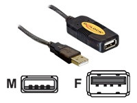 Kabel USB 2.0 A (St) => A (Bu)15,0m *DeLock* Verstärkerkabel