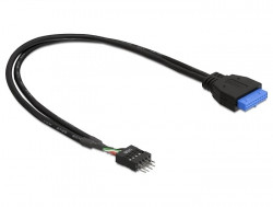 DeLock Kabel USB 3.0 (BU) > USB 2.0 (ST) 30cm