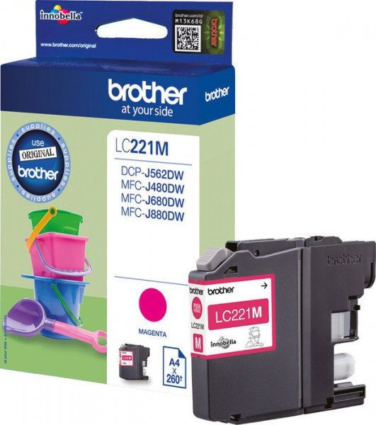 Brother Tinte LC-221M *magenta*