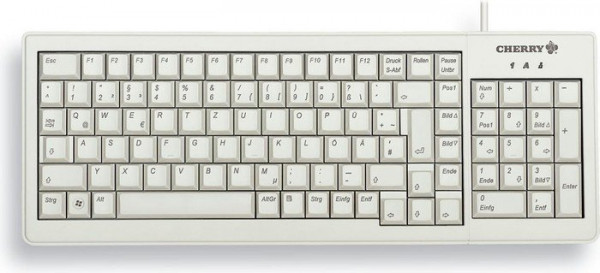 Cherry Tastatur G84-5200LCMDE - PS/2 & USB *weiß*