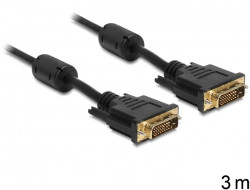 Kabel Video DVI 24+1 ST/ST 3,0m *DeLock*