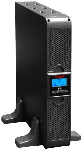 Effekta MTD RT Lineinter. USV,1500VA, 5min, MTD1500RT, USB+RS232, Schwarz, Tower/19",