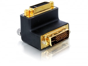 Delock Adapter DVI 29pin St-Bu rechts gewinkelt