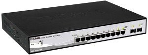 D-Link Switch 1000/100/10MBit 8xTP 2xSFP