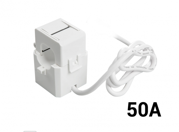 Shelly · Unterputz & Hutschiene Zubehör · "Current Transformer 50A" · Induktionsklemme für EM & 3EM