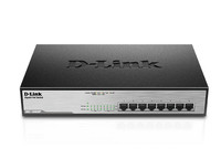 D-Link Switch 1000/100/10Mbit 8xTP - PoE+