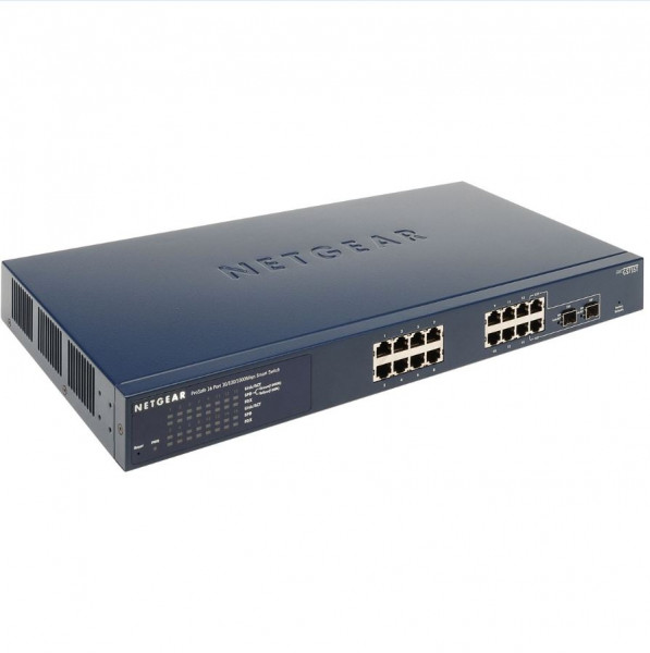 Netgear Switch 10/100/1000 16-Port + SFP ProSafe